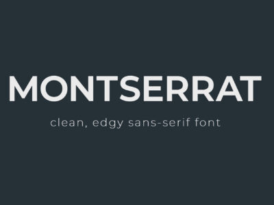 montserrat preview
