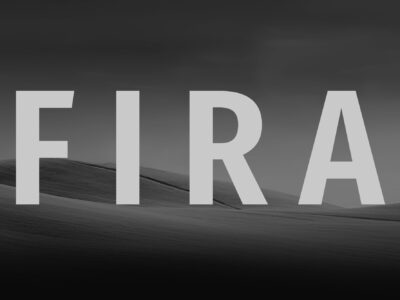 fira sans font mockup